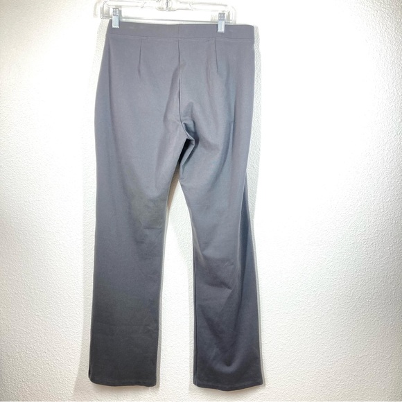 Eileen Fisher Pants Wide Leg Stretch Pull On Pants Gray Small Rayon - Picture 2 of 16